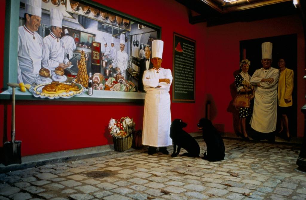 Fresque murale pour Paul Bocuse