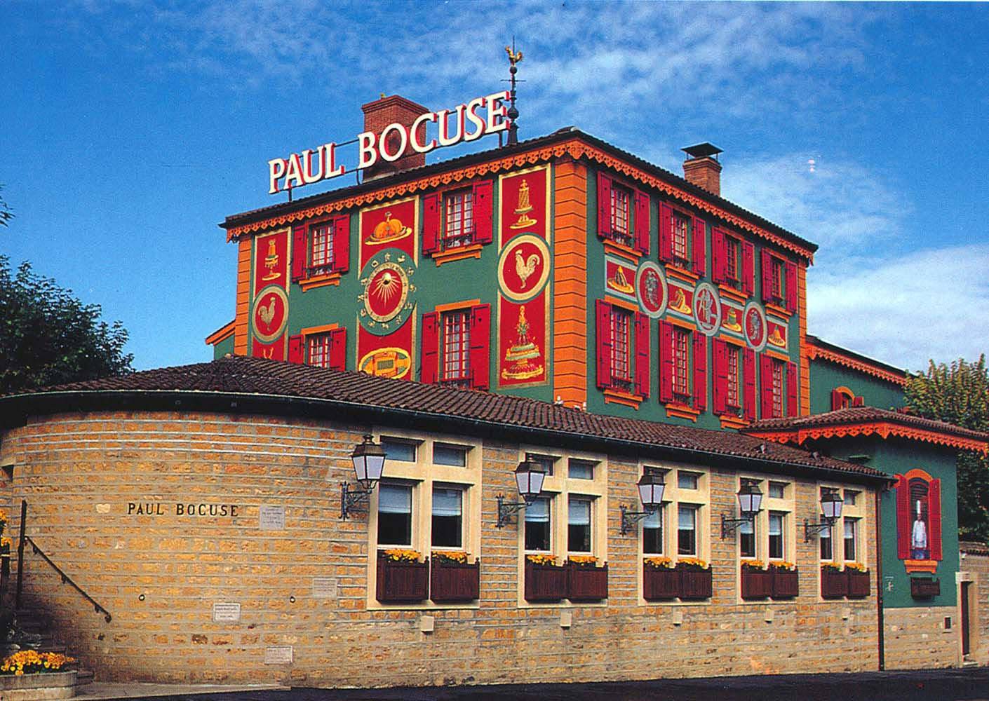 Fresque murale pour le restaurant Paul Bocuse