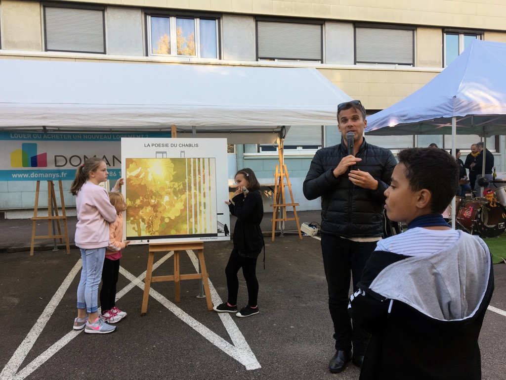 Présentation des maquettes co-créées avec les habitants du quartier Picards-Pasteur, à Chablis