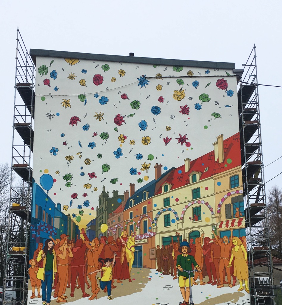 Chaumont Habitat - La fresque de la Fête